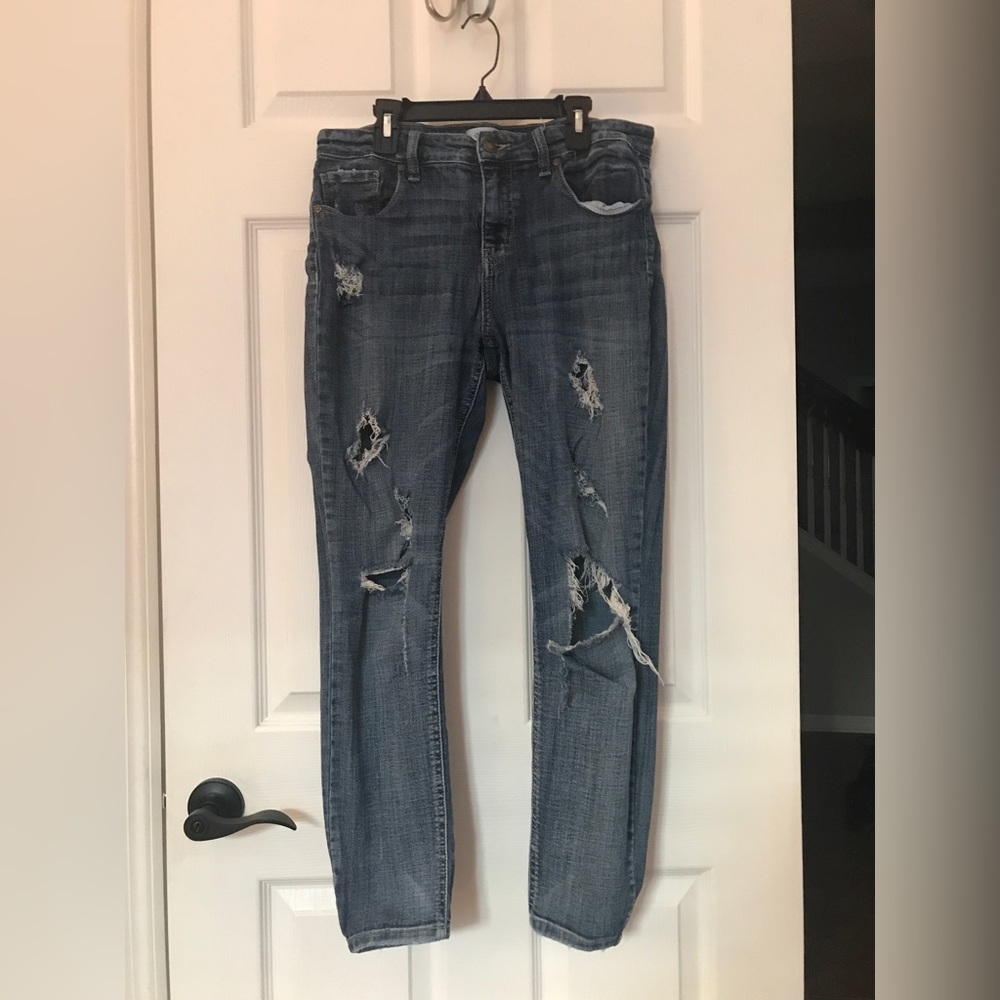 Oasis Destroyed Jeans Size 11